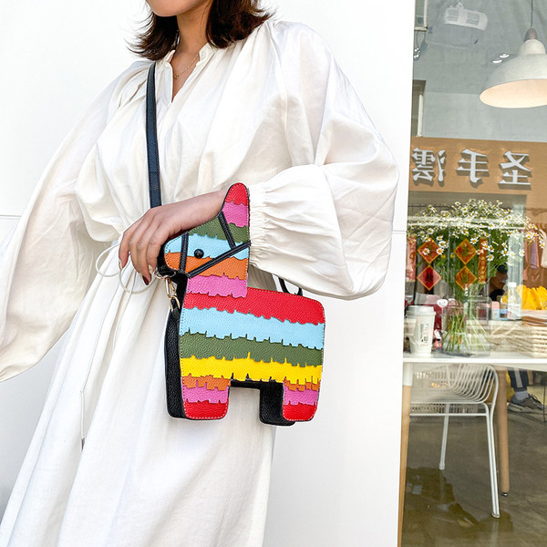 Öko-nahast värvikas naistekott varajasele