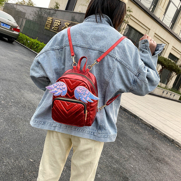 Új modell gyerek hátizsák 3D elemmel lányoknak