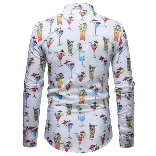 ÚJ modell férfi ing klasszikus gallérral, rátéttel és hosszú ujjal