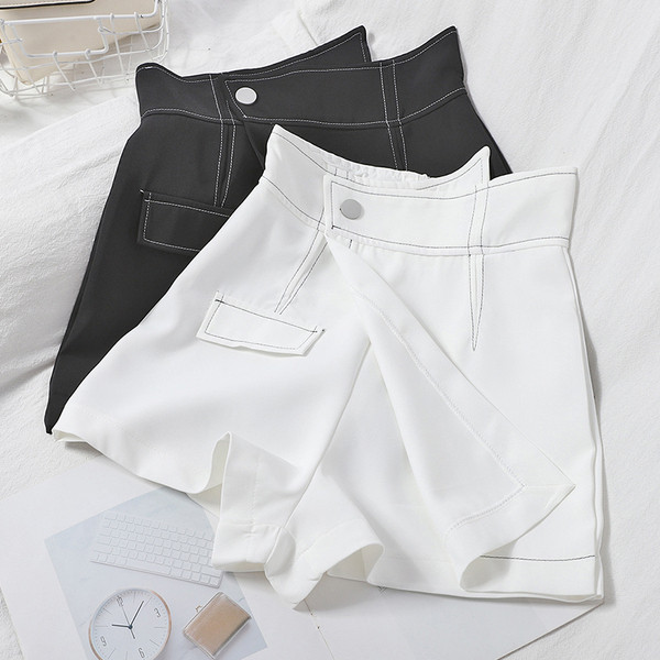 Női rövid szoknya / magas derekú nadrág