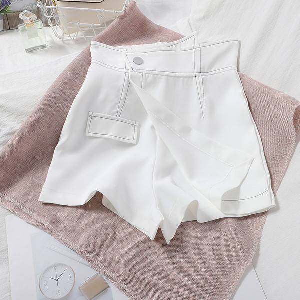 Női rövid szoknya / magas derekú nadrág