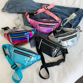 Új modell női váll- és deréktáska - cipzáros