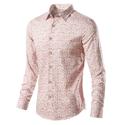 Lezser férfi ing tavaszra és nyárra, klasszikus gallérral