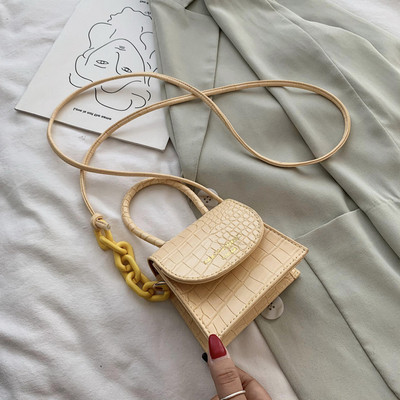 Öko bőrből készült női táska rövid és hosszú füllel, több színben