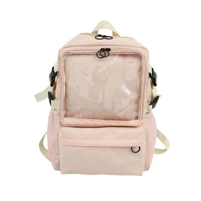 Hétköznapi női hátizsák szilikon résszel, utazásra is alkalmas