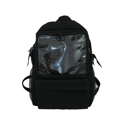 Hétköznapi női hátizsák szilikon résszel, utazásra is alkalmas