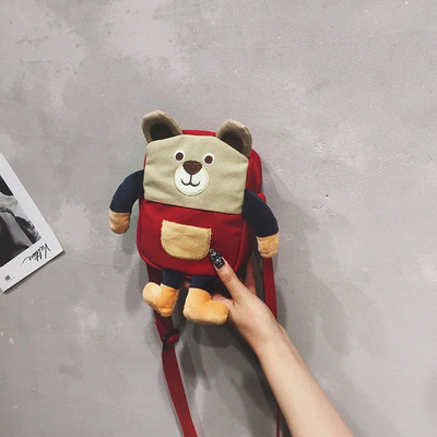 Dječja torba za rame u obliku medvjeda