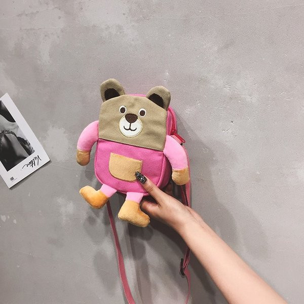 Dječja torba za rame u obliku medvjeda