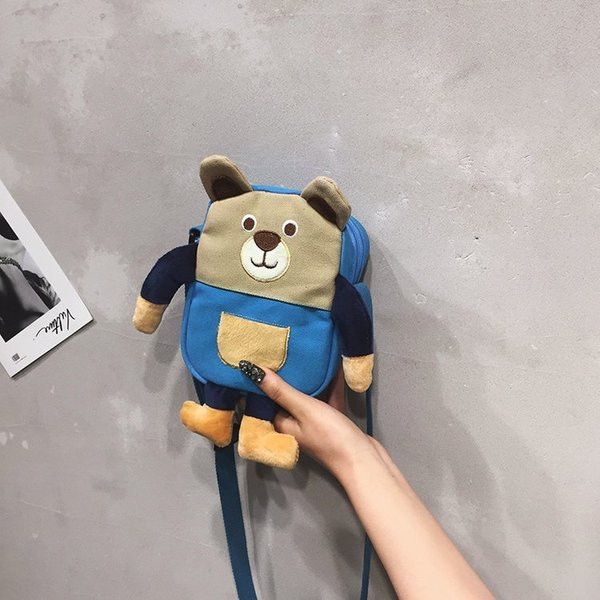 Dječja torba za rame u obliku medvjeda