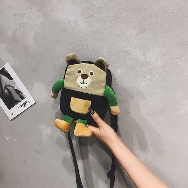 Dječja torba za rame u obliku medvjeda