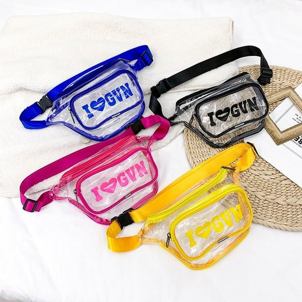 Γυναικεία τσάντα σιλικόνης με τύπωμα κατάλληλο για τη μέση και τον ώμο