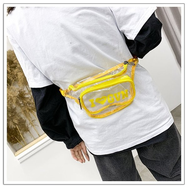 Γυναικεία τσάντα σιλικόνης με τύπωμα κατάλληλο για τη μέση και τον ώμο