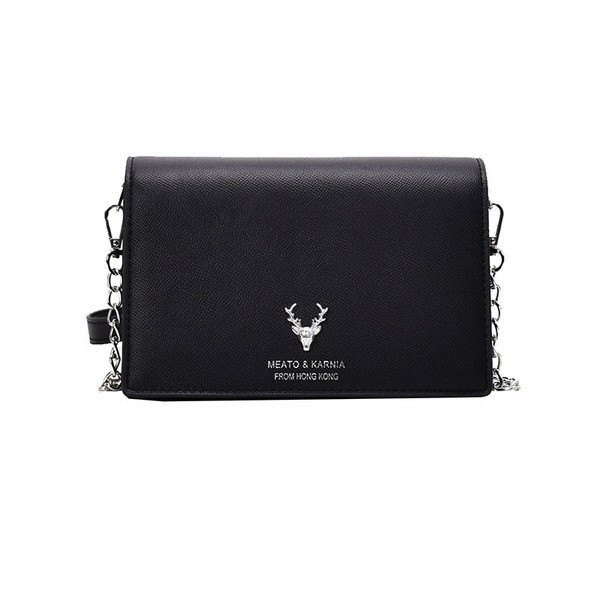 Sieviešu soma kvadrāta formā un ar garu rokturi