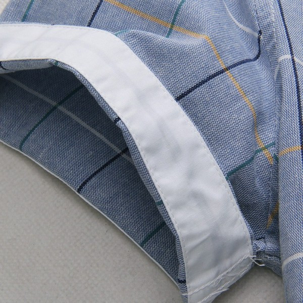 Pavasarim un vasarai piemērots ikdienas vīriešu krekls ar īsām piedurknēm