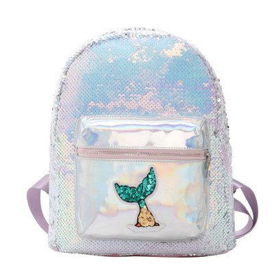 Ikdienas bērnu mugursoma ar fliteriem meitenēm