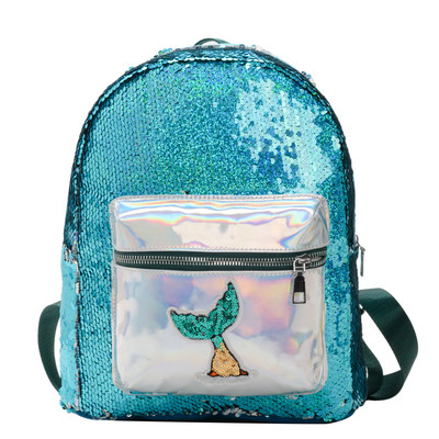 Ikdienas bērnu mugursoma ar fliteriem meitenēm