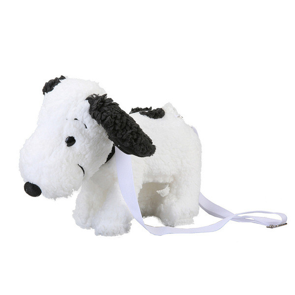 Jauna modeļa dūnu bērnu plecu soma suņa formā