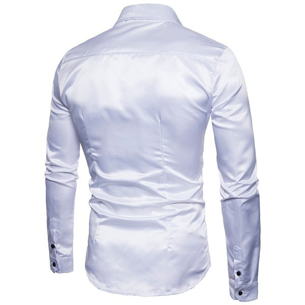 HIT moderns vīriešu krekls ar klasisku apkakli un pērtiķa aplikāciju