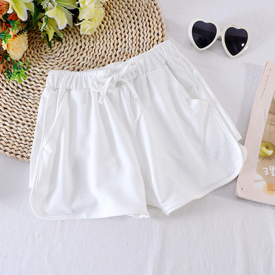 Sport-Casual naiste lühikesed lipsudega püksid