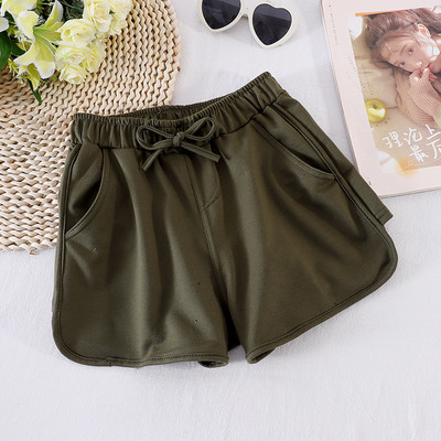 Sport-Casual naiste lühikesed lipsudega püksid