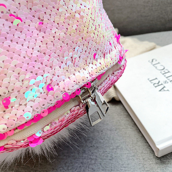 Jauna modeļa bērnu mugursoma ar fliteriem - meitenēm