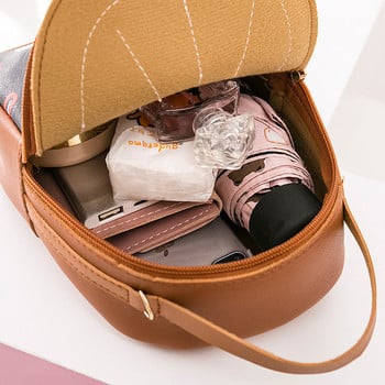 Нов модел детска чанта-раница от еко кожа за момичета