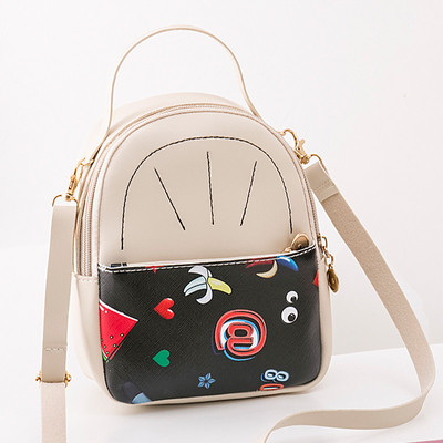 Új modell eco bőrből készült gyerektáska-hátizsák lányoknak