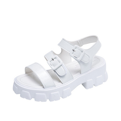 Női alkalmi szilikon szandál lapos talppal több színben