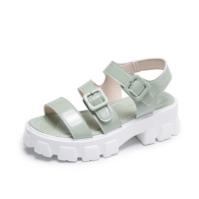 Női alkalmi szilikon szandál lapos talppal több színben