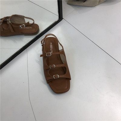 Jauns sieviešu sandaļu modelis no eko ādas