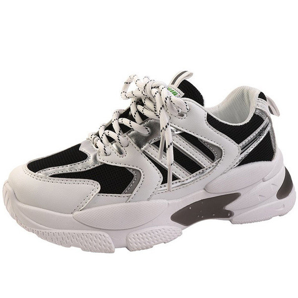 Sieviešu sporta kedas ar šņorēm un raupju zoli