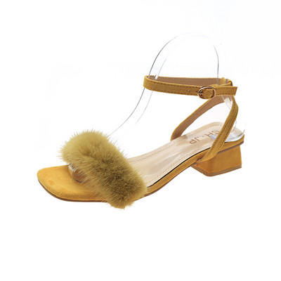 Sieviešu modernas sandales ar siksnu un dūnām