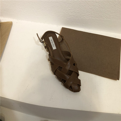 Jauna modeļa vasaras sandales no eko ādas