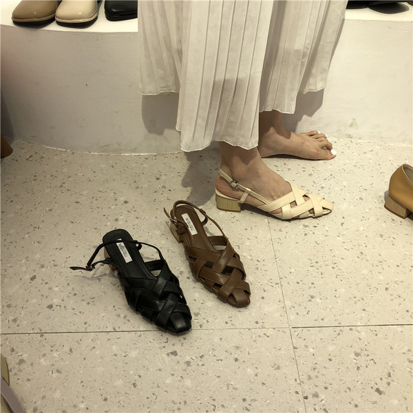 Jauna modeļa vasaras sandales no eko ādas