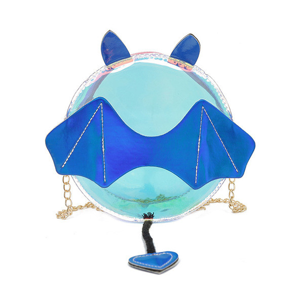 Jauna modeļa sieviešu silikona soma ar metāla ķēdīti