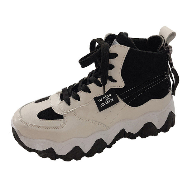 Ikdienas sieviešu augstās kedas ar mežģīnēm vairākās krāsās