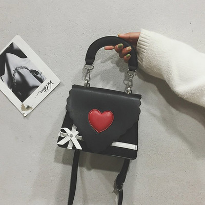 Jauna modeļa sieviešu soma no eko ādas - īss un garš rokturis