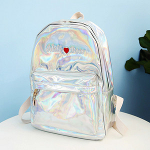 Νέο μοντέλο γυναικείο σακίδιο με κεντήματα και μπροστινή τσέπη