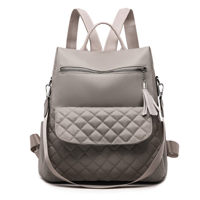 Jauna modeļa sieviešu mugursoma ar kabatām priekšpusē - piemērota ceļojumiem