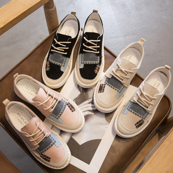 JAUNS sieviešu tekstila kedu modelis ar šņorēm un biezu zoli