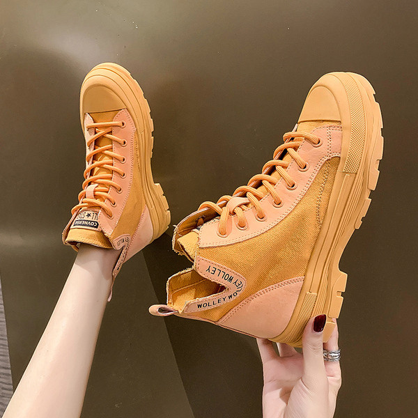 Ikdienas sieviešu kedas ar mežģīnēm un biezu zoli