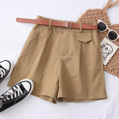 Jauns sieviešu bikšu modelis ar kabatām un jostu