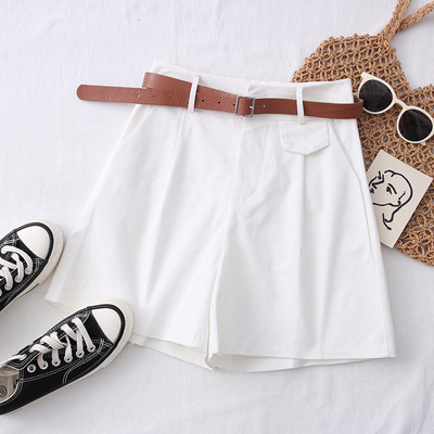 Jauns sieviešu bikšu modelis ar kabatām un jostu