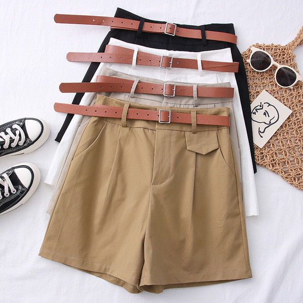 Jauns sieviešu bikšu modelis ar kabatām un jostu