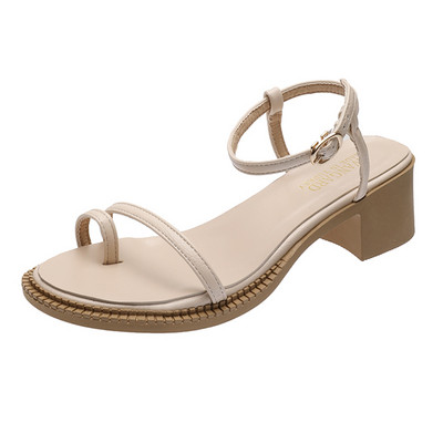 Modern női szandál eko bőrből és pántokból