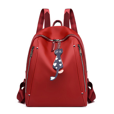 Sieviešu ikdienas mugursoma ar kabatām