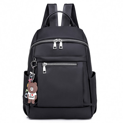 Jauna modeļa sieviešu mugursoma ar rāvējslēdzēju