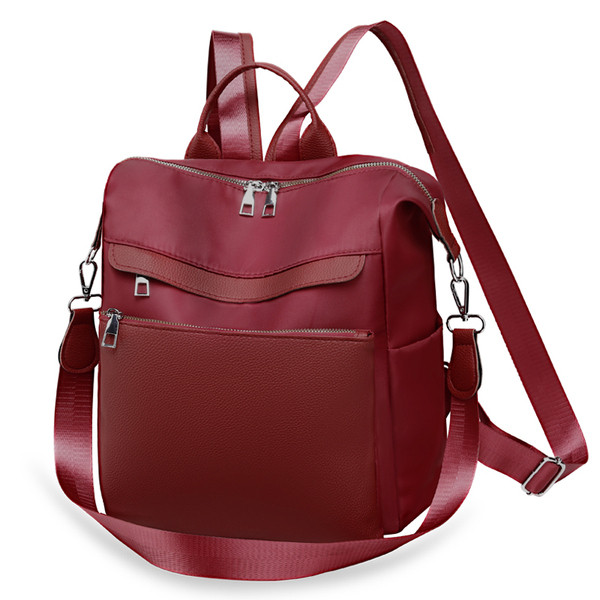 Hétköznapi női hátizsák hosszú vállfogantyúval