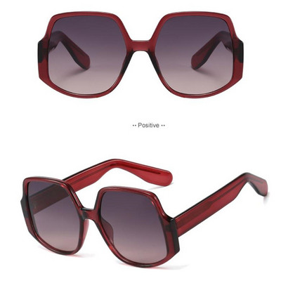 Sieviešu lielas kvadrātveida saulesbrilles