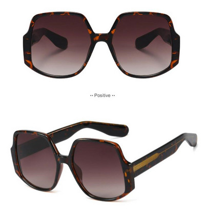 Sieviešu lielas kvadrātveida saulesbrilles